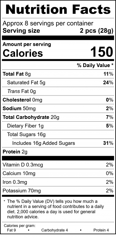 W2612d – 15 Pc Dark Chocolate Premium Assortment RecipeFormula Nutrition Labels Ingredients W2612d - 15 Pc Dark Chocolate Premium Assortment RecipeFormula Nutrition Labels Ingredients